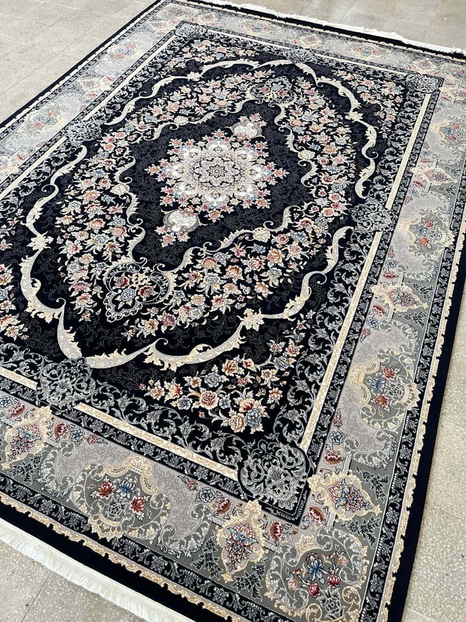 ساده فوق سنگین کد 71004 سرمه ای - L3458