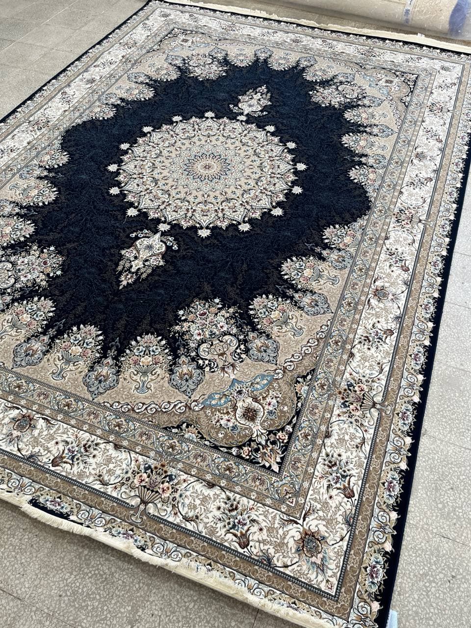 ساده سنگین وزن کد 14002 سرمه ای - K2888
